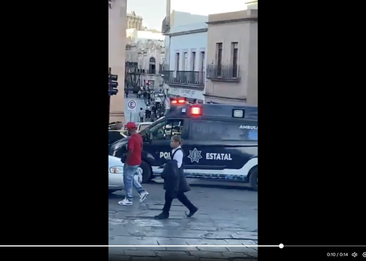 Balean a un una persona en el centro histórico; se trata de agresión entre cárteles, dice Fiscalía
